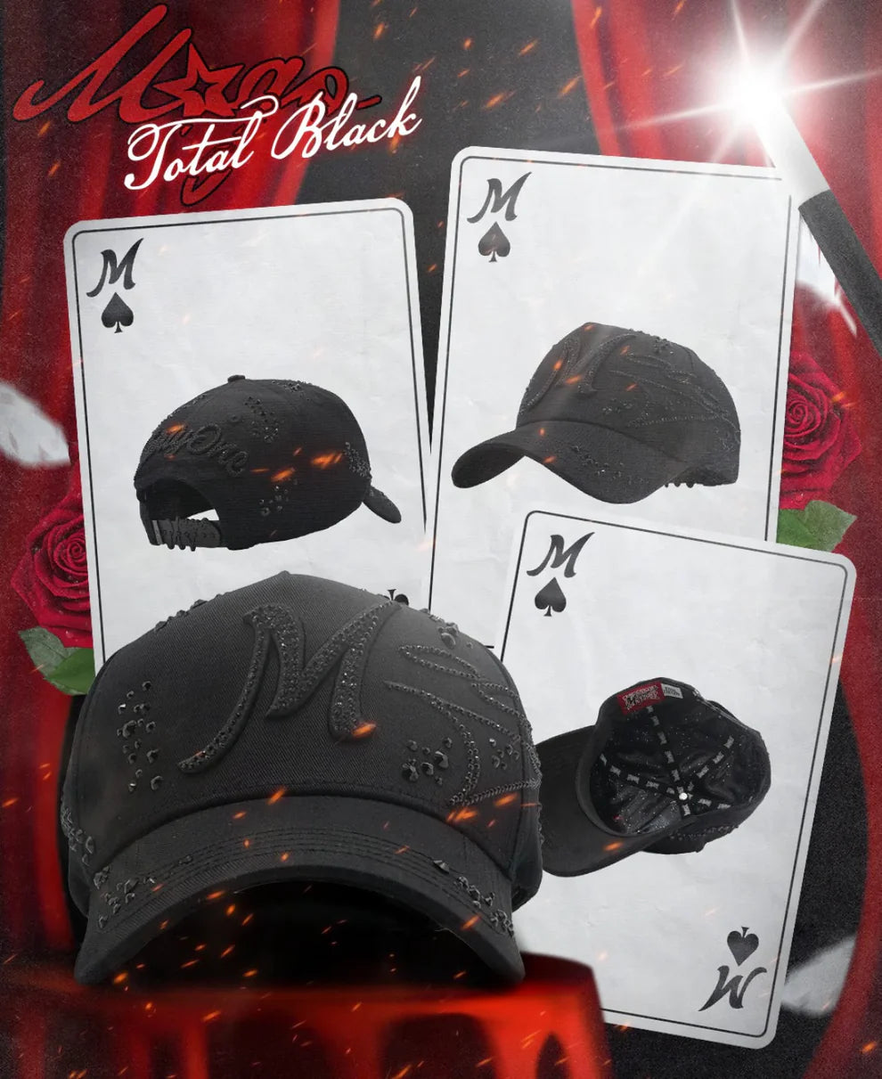 31 HATS MAGO "TOTAL BLACK "HAT